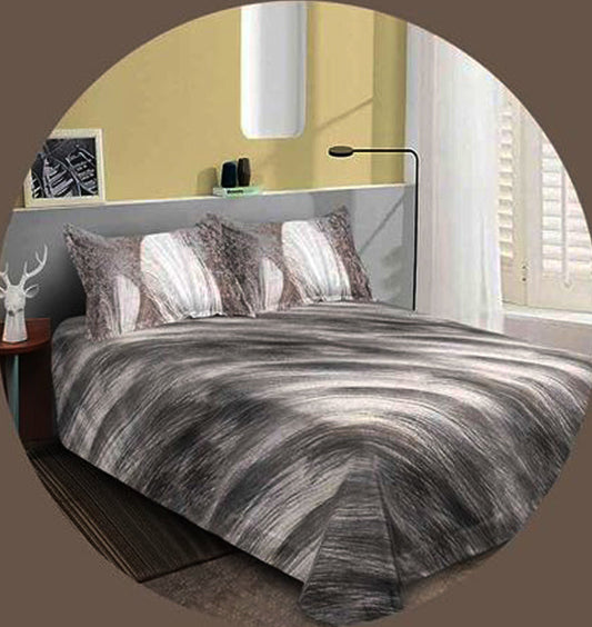 Единичен спален комплект с уникален дизайн от 100% памук, 4 части с код Y60-121