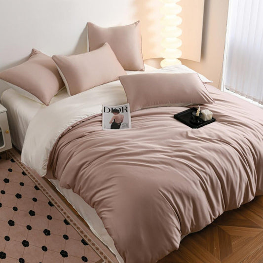 Луксозен спален комплект от памучен сатен, 6 части с код P-12