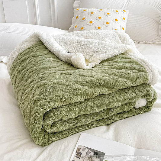 Луксозно пухкаво одеяло в пастелни цветове, двоен размер с код Z-04