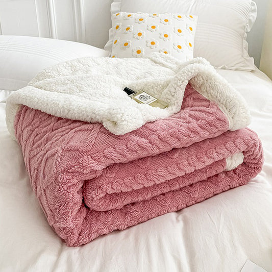 Луксозно пухкаво одеяло в пастелни цветове, двоен размер с код 36-01