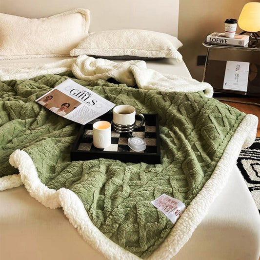 Луксозно пухкаво одеяло в пастелни цветове, двоен размер с код Z-04