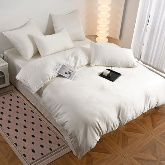 Луксозен спален комплект от памучен сатен, 6 части с код P-03