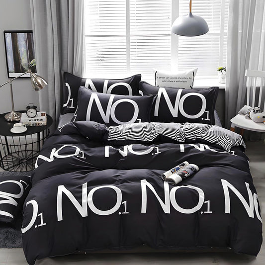 1+1 безплатно, два броя от 100% памук, двоен размер, 4 части, с кодове 50-413 и 50-531