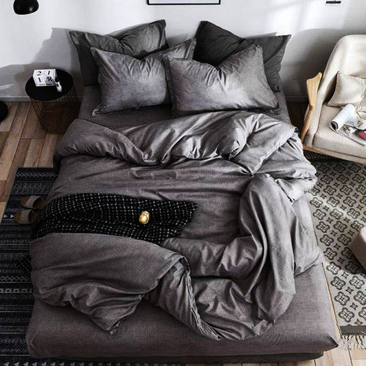 1+1 безплатно, два броя от 100% памук, двоен размер, 4 части, с кодове 50-533 и 50-689