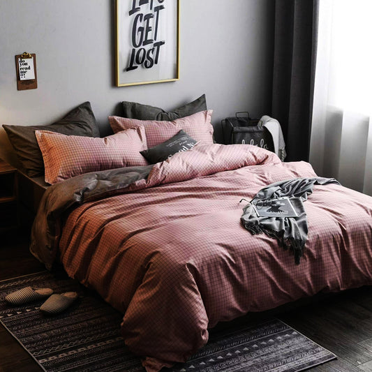 1+1 безплатно, два броя от 100% памук, двоен размер, 4 части, с кодове 50-665 и 50-532