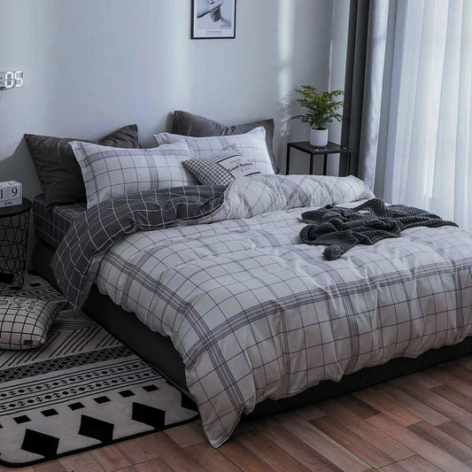 1+1 безплатно, два броя от 100% памук, двоен размер, 4 части, с кодове 50-650 и 50-669