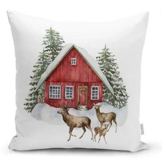 Коледна калъфка за възглавница, без пълнеж , код KL-23