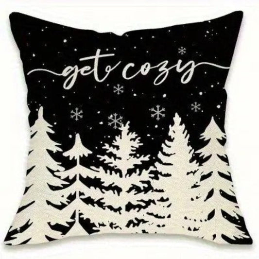 Коледна калъфка за възглавница, без пълнеж , код KL-44