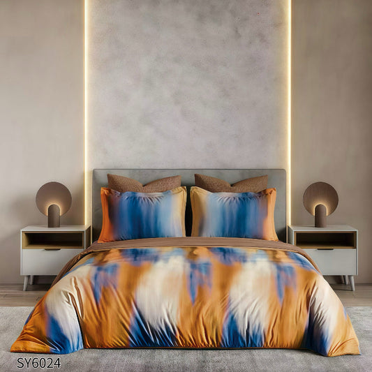 Елегантен двоен спален комплект от 100% памук, 6 части с код SY6024