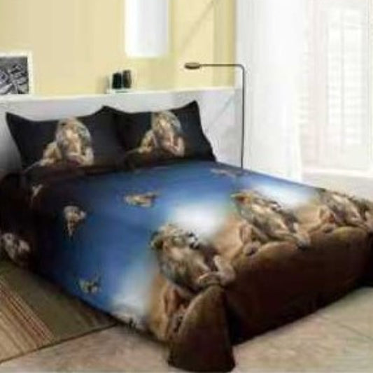 Спален комплект от 100% памук, двоен размер, 6 части с код Q2A-52