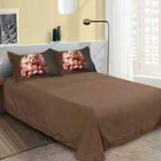 Спален комплект от 100% памук, двоен размер, 6 части с код Q2A-58