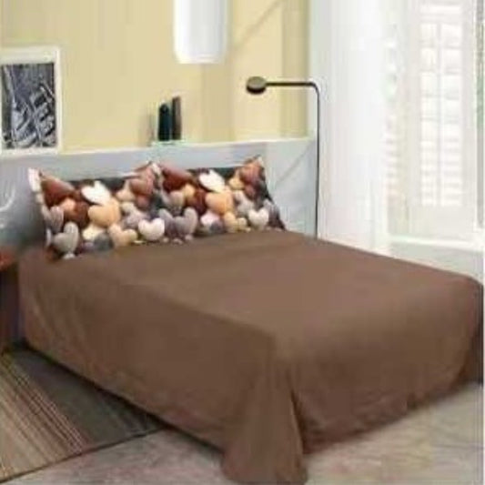 Спален комплект от 100% памук, двоен размер, 6 части с код Q2A-59