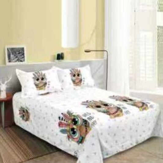 Спален комплект от 100% памук, двоен размер, 6 части с код Q2A-61