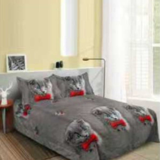 Спален комплект от 100% памук, двоен размер, 6 части с код Q2A-62