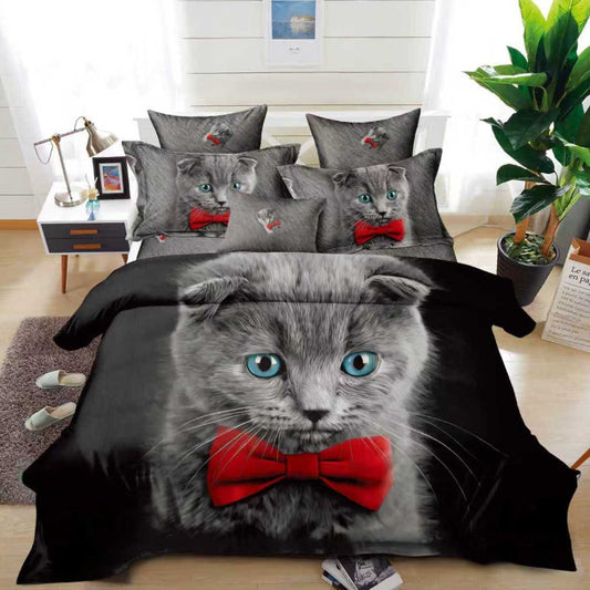 Спален комплект от 100% памук, двоен размер, 6 части с код Q2A-62