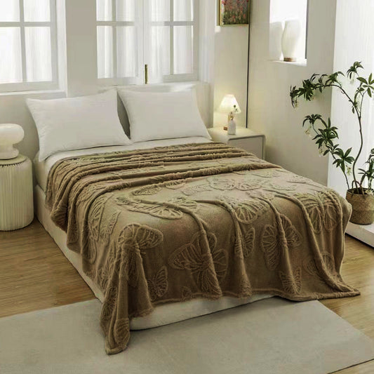 Луксозно леко одеяло в пастелни цветове, двоен размер с код XO-04