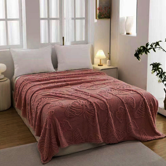 Луксозно леко одеяло в пастелни цветове, двоен размер с код XO-07