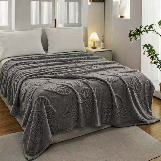 Луксозно леко одеяло в пастелни цветове, двоен размер с код XO-08