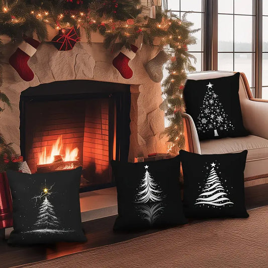 Коледна калъфка за възглавница, без пълнеж , код KL-41