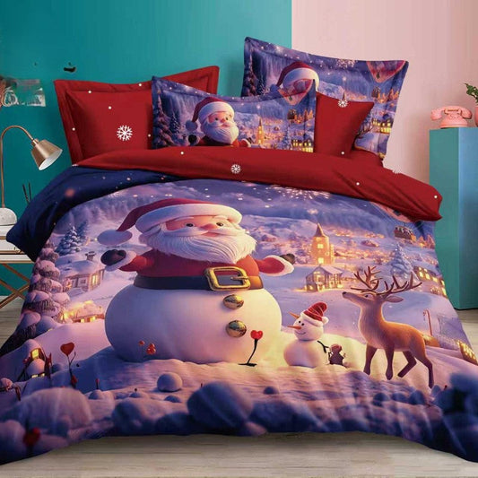 Единичен или двоен коледен комплект от 100% памук с код Q2-45