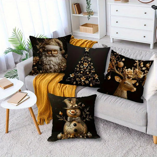 Коледна калъфка за възглавница, без пълнеж , код KL-31