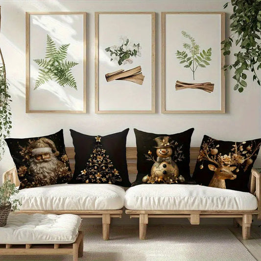 Коледна калъфка за възглавница, без пълнеж , код KL-29