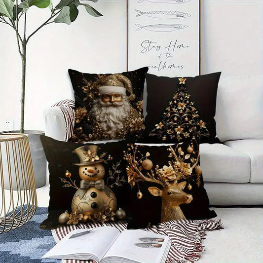 Коледна калъфка за възглавница, без пълнеж , код KL-30