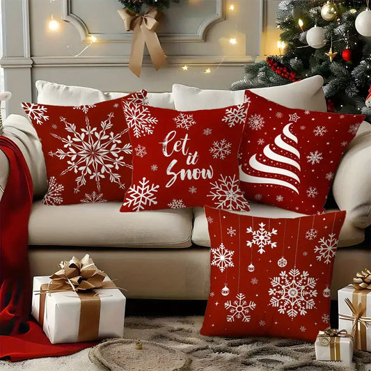 Коледна калъфка за възглавница, без пълнеж , код KL-25