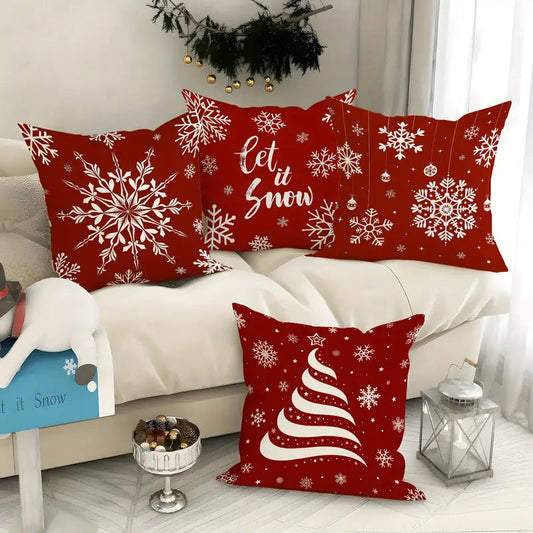 Коледна калъфка за възглавница, без пълнеж , код KL-28