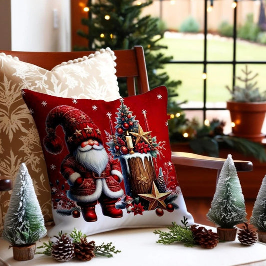 Коледна калъфка за възглавница, без пълнеж , код KL-04