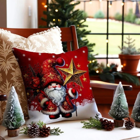 Коледна калъфка за възглавница, без пълнеж , код KL-06