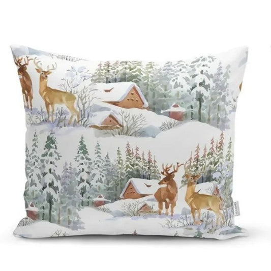 Коледна калъфка за възглавница, без пълнеж , код KL-17