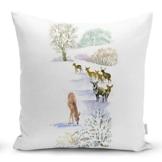 Коледна калъфка за възглавница, без пълнеж , код KL-18