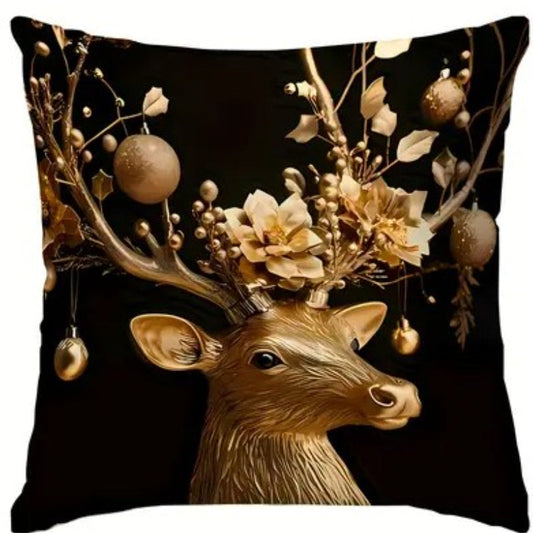 Коледна калъфка за възглавница, без пълнеж , код KL-32