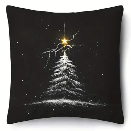 Коледна калъфка за възглавница, без пълнеж , код KL-38