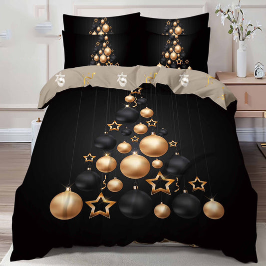 Единичен или двоен коледен комплект от 100% памук с код Q2-13