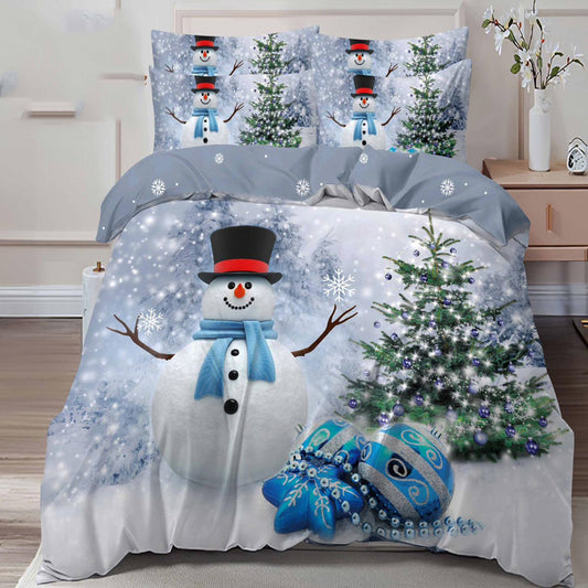 Единичен или двоен коледен комплект от 100% памук с код Q2-20