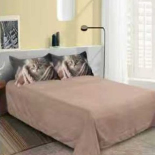 Спален комплект от 100% памук, двоен размер, 6 части с код Q2A-46